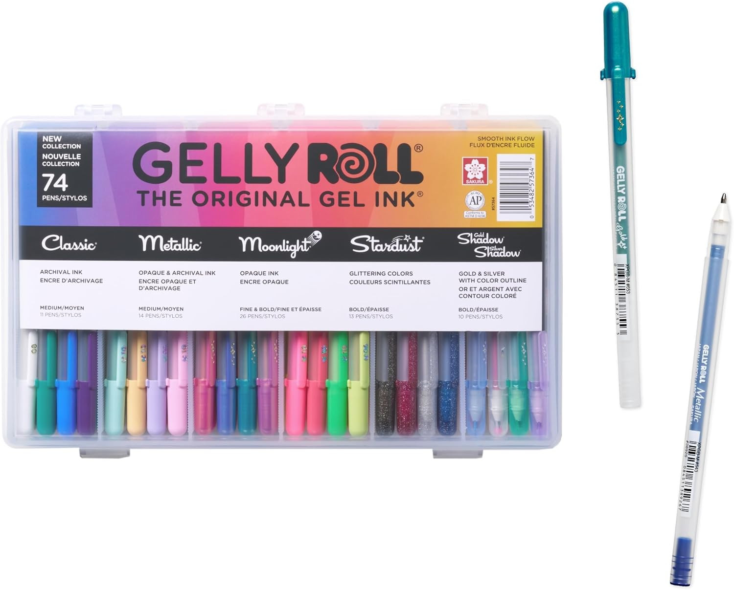 SAKURA Gelly Roll Gel Pens – Gift Set – Ink Pen Set for Journaling, Art, Calligr