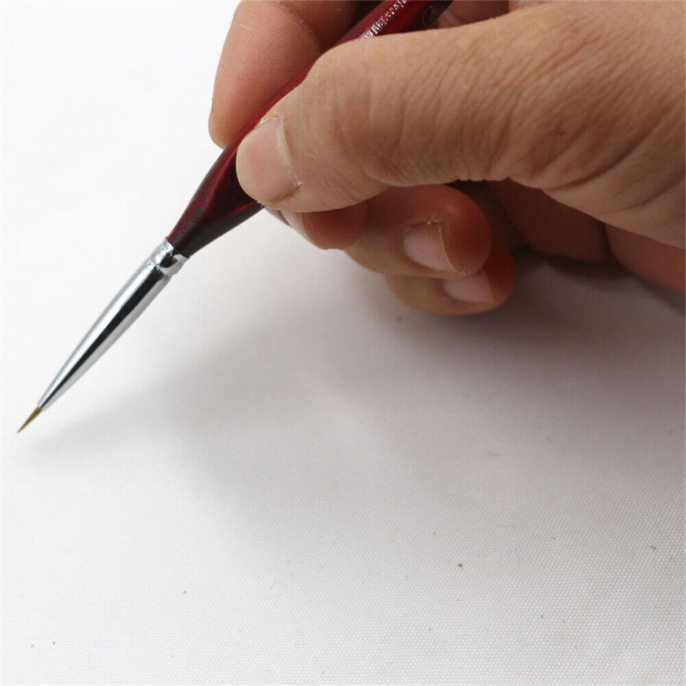 2025 1 Unit Paint Brush Set Sable Hair Detail Miniature skilled Nail Brushes#JP