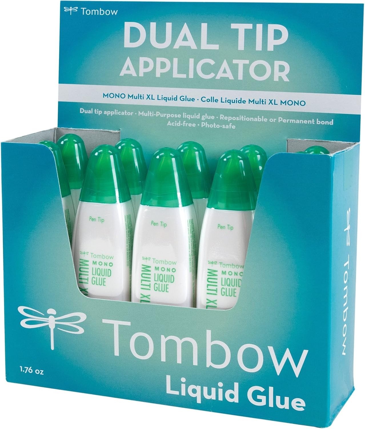 XL Liquid Glue 10-Pack, Dual Applicator