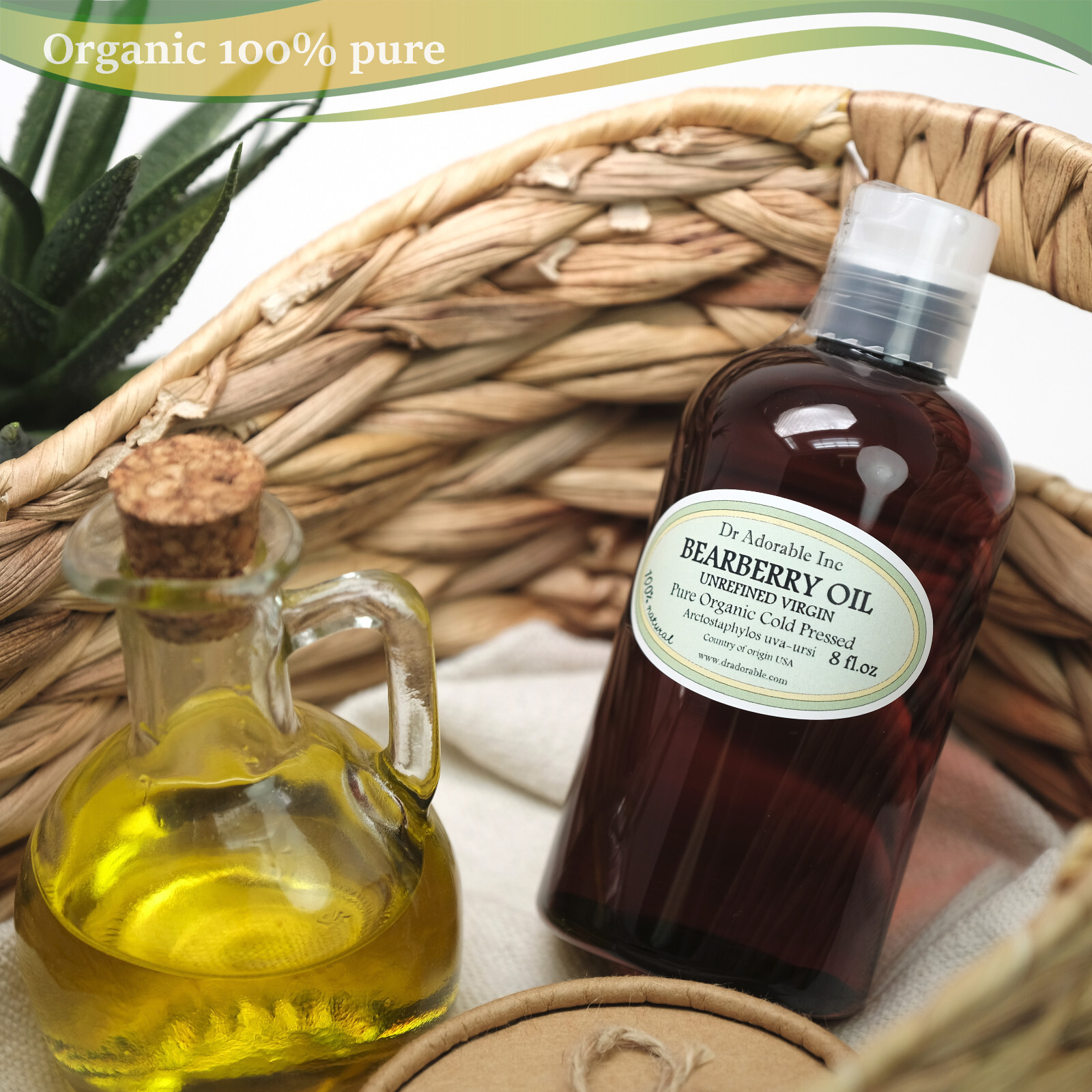 BEARBERRY OIL BY DR.ADORABLE ORGANIC 100% PURE NATURAL 1oz 2 oz-UP TO 7LB