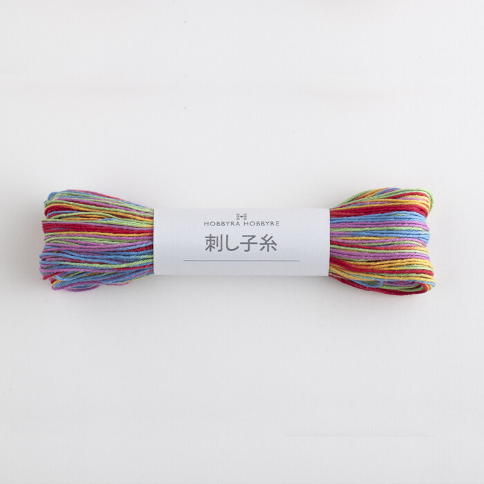 Japanese SASHIKO Embroidery Thread MIX 20 Colors 56m Hobbyra Hobbyre