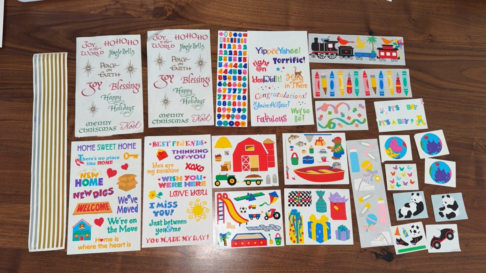 Lot Of 24 Vintage Mrs. Grossman Stickers. 1981-2003. Varies Themes