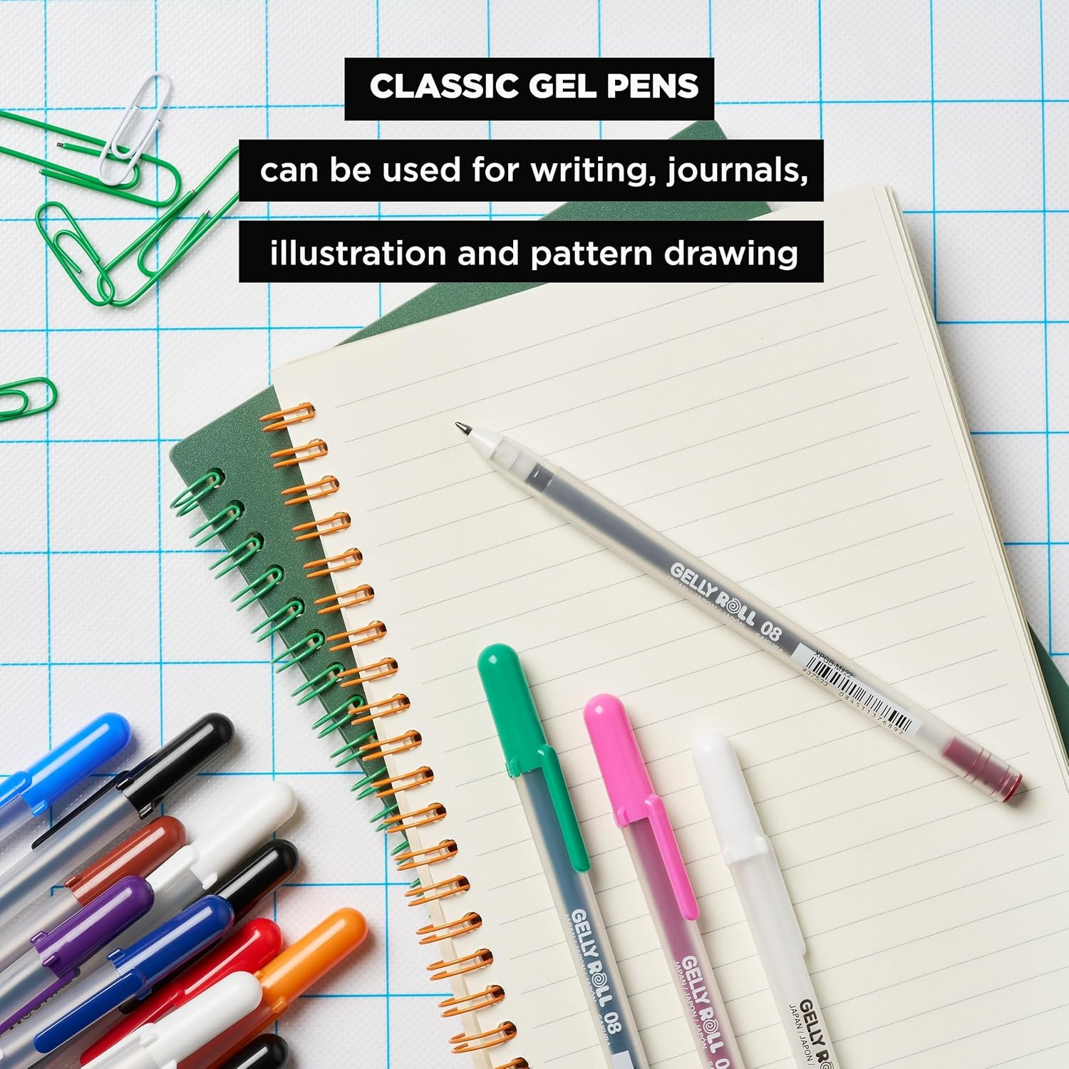 SAKURA Gelly Roll Gel Pens – Gift Set – Ink Pen Set for Journaling, Art, Calligr