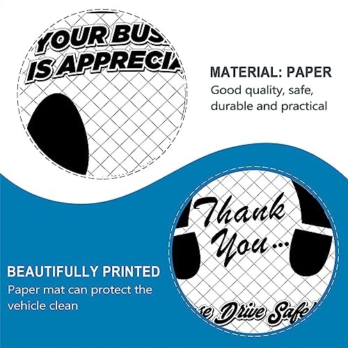 White Car Paper Floor Mats : Disposable Floor Cars Auto Vehicles Automotive 1