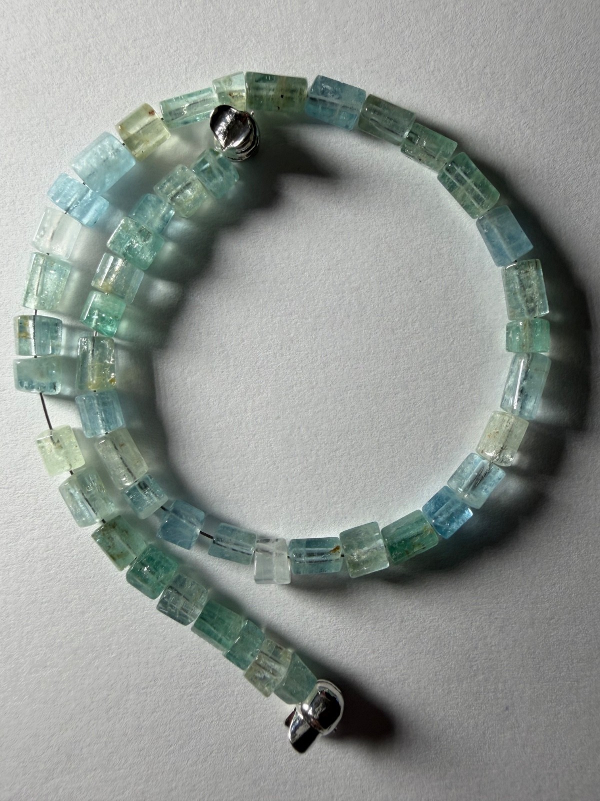 AAA Brazil Aquamarine Beads 6mm-8mm