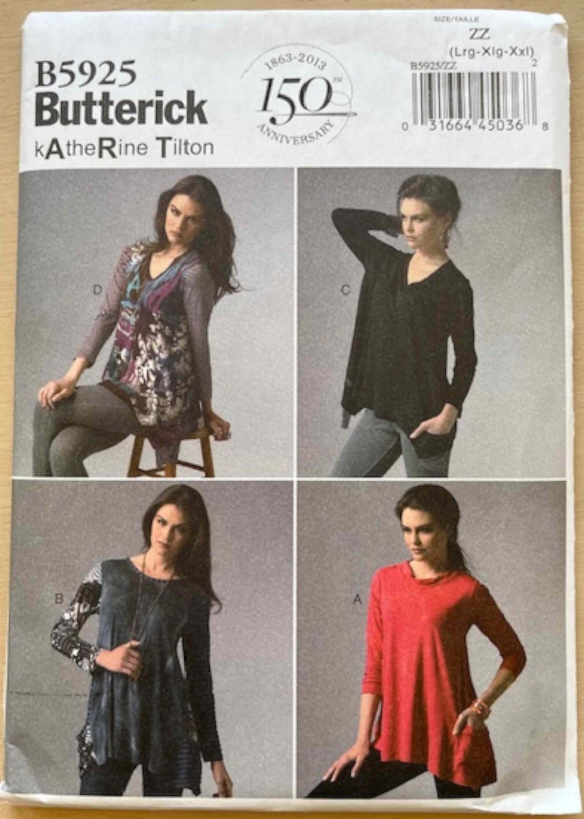 Butterick 3771-6014 Sewing Patterns 4 Designer patterns-see Description