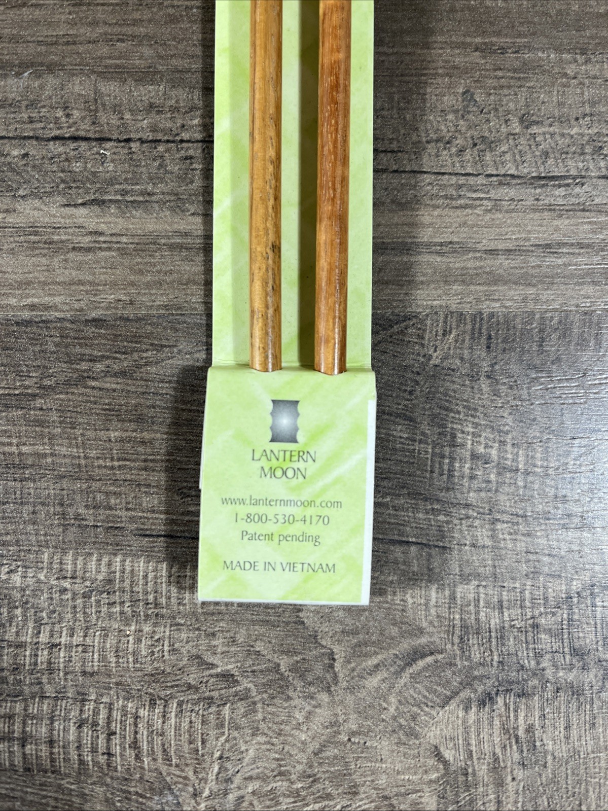 Lantern Moon 14″ Rosewood Single Point Knitting Needles US 10 (6mm)