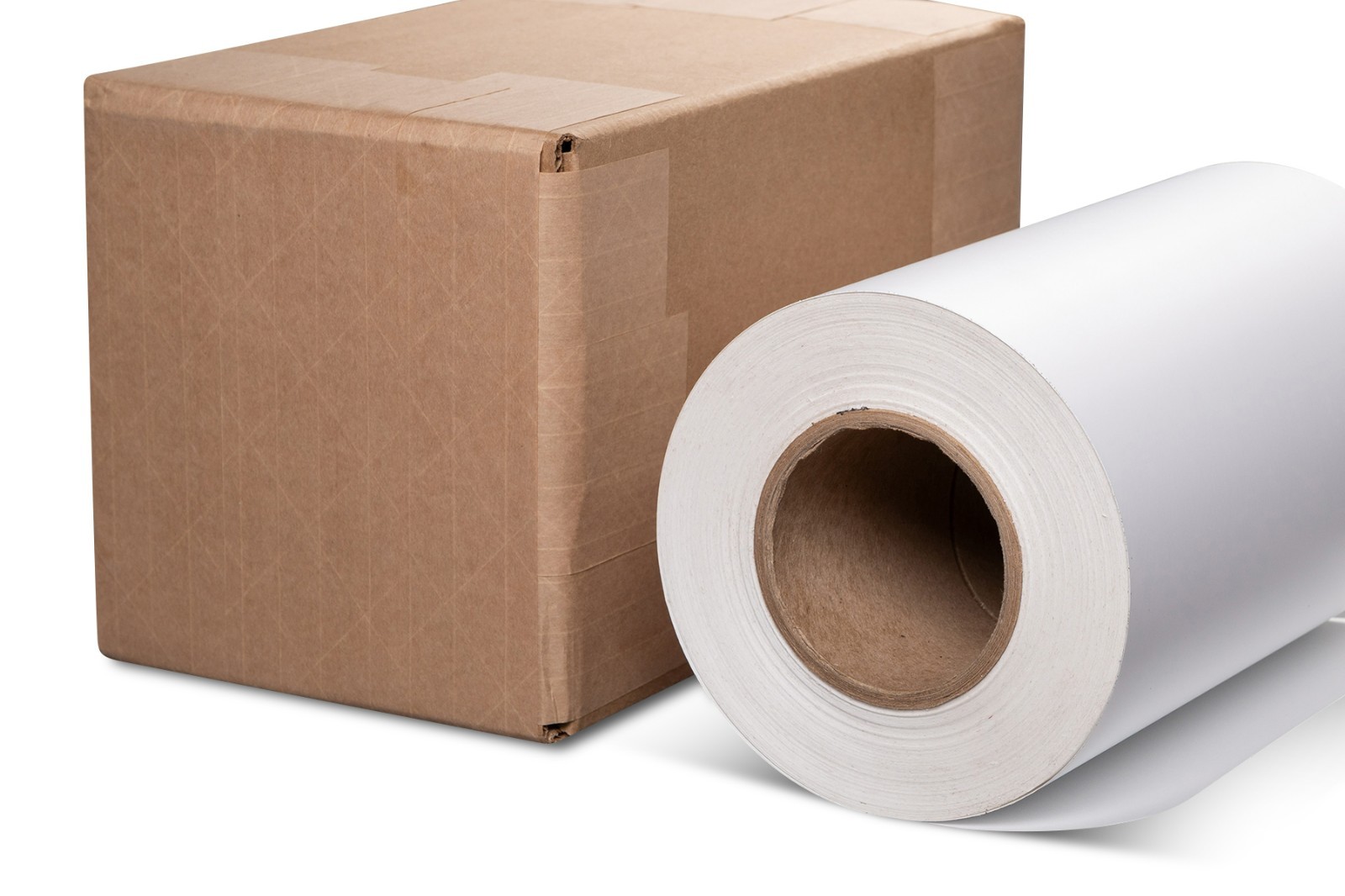 6.0 mil Matte White Perm Remov Semi-Rigid Self-Adhesive Vinyl Solvent/Latex Roll