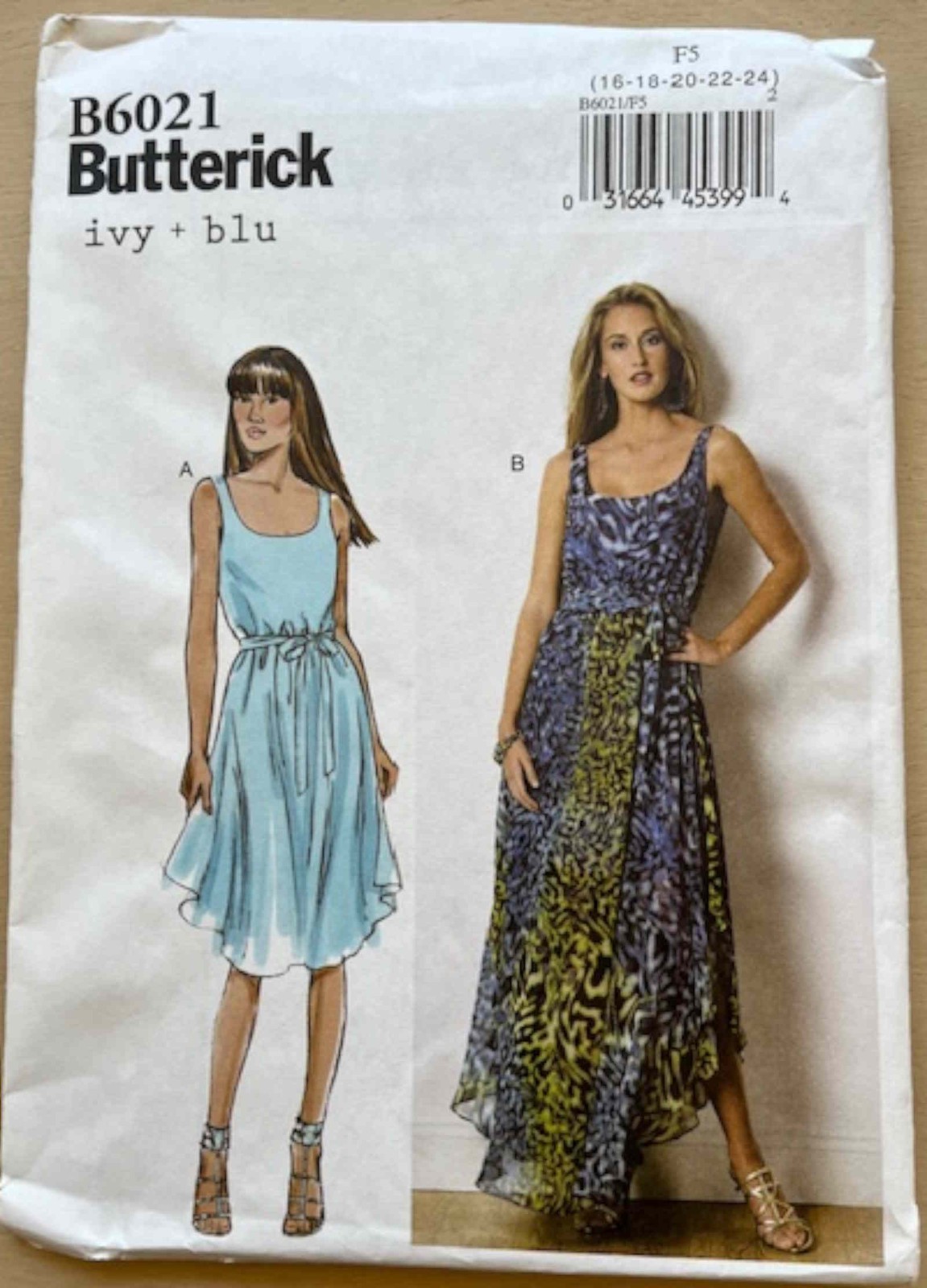 Butterick 3771-6014 Sewing Patterns 4 Designer patterns-see Description