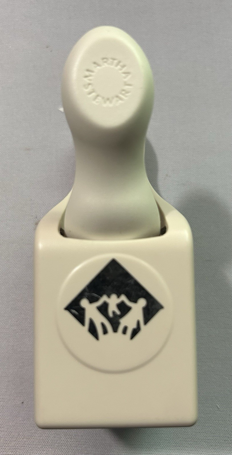 2-Martha Stewart Corner Paper Punches Geometric Design, Less Than 1″ APB28219