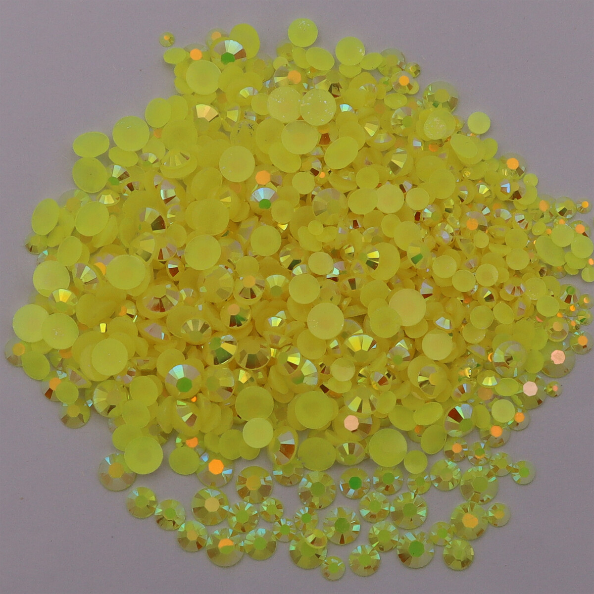 Resin Non Hot Fix Rhinestones Flat Back Gem Plastic Crystals Trimming For Crafts