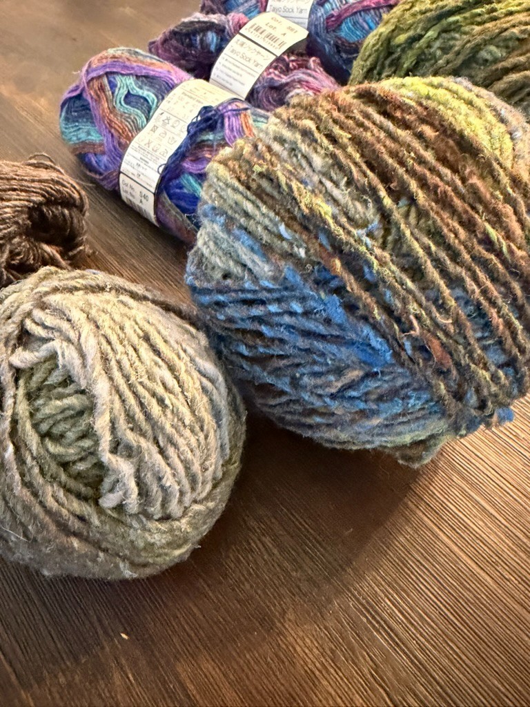 Lot of Noro Yarn: includes Taiyo Sock, Kureyon Sock, Silk Garden & unknown bulky