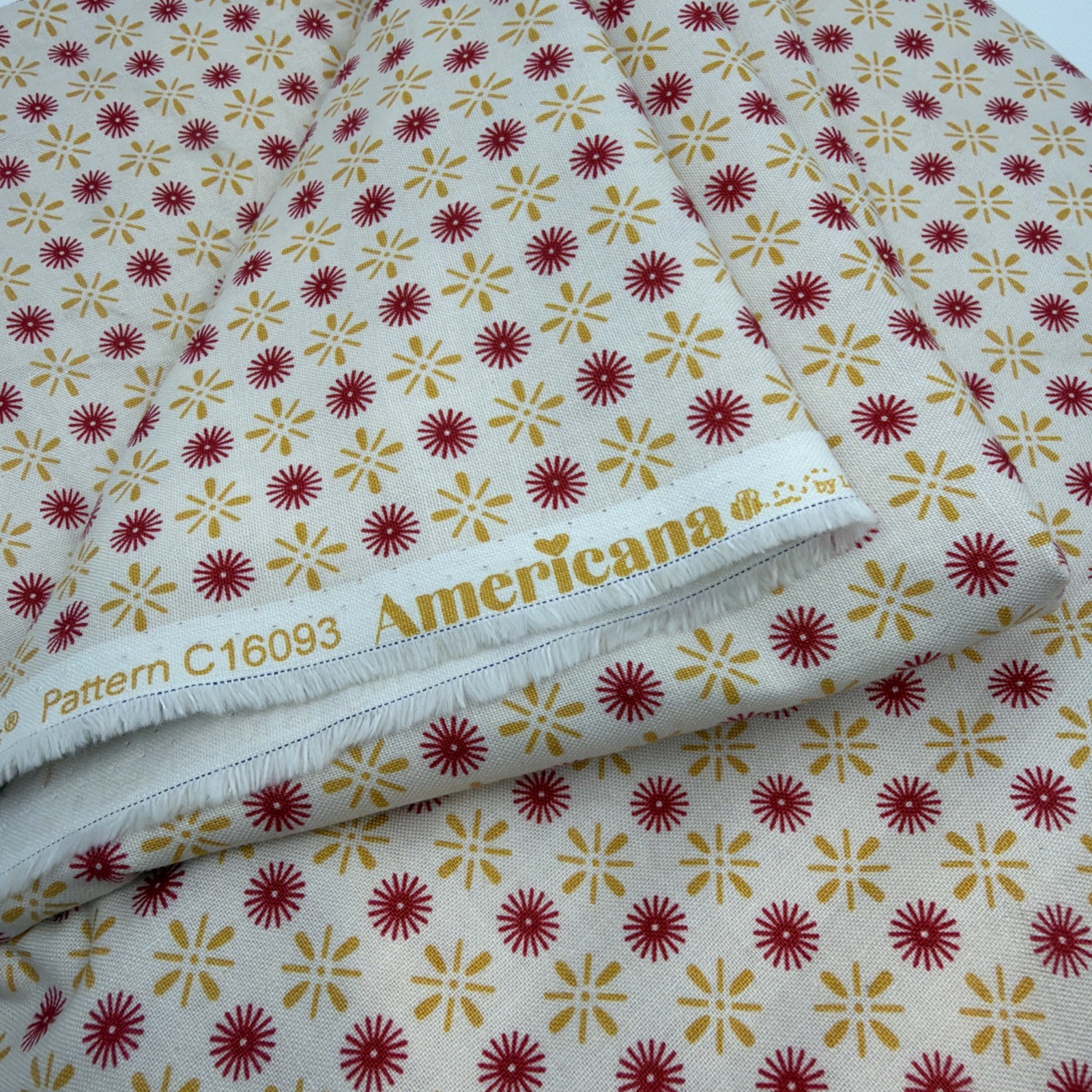 Americana Marigold Riley Blake Designs Quilting Cotton Fabric 3 Yard Bundle