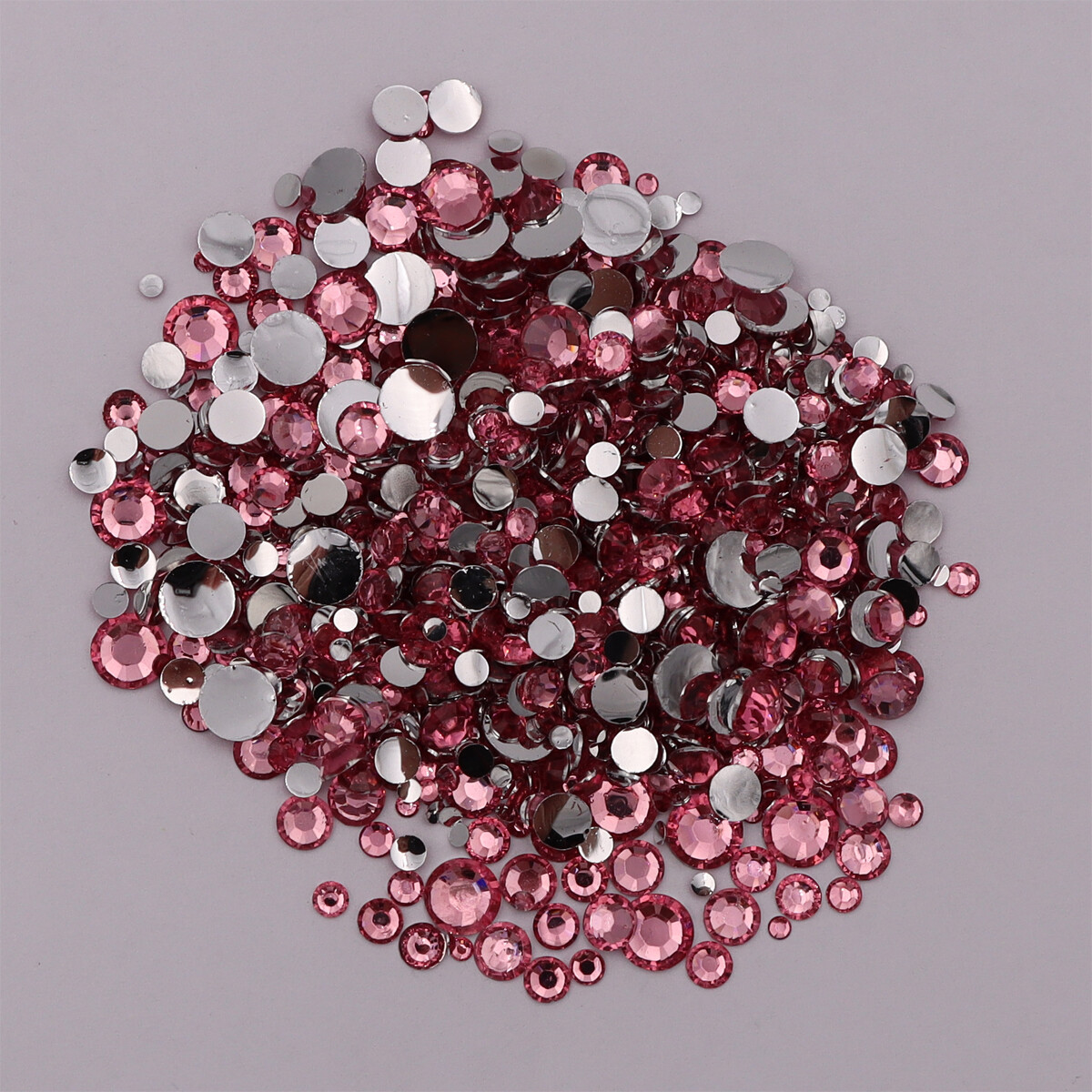 Resin Non Hot Fix Rhinestones Flat Back Gem Plastic Crystals Trimming For Crafts