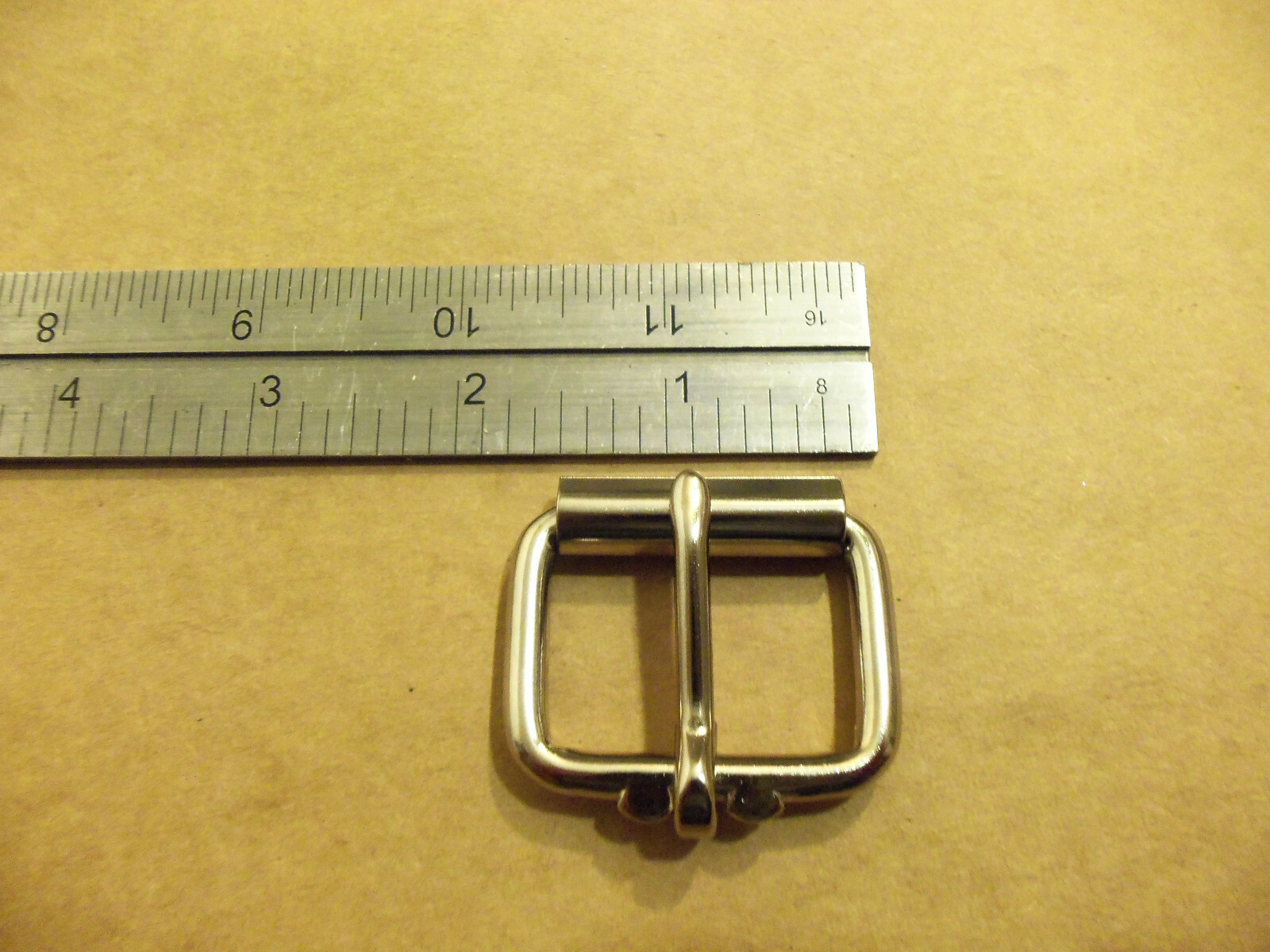 1 1/4″ Nickel Plated / Steel Heavy Duty Roller Buckle (Pack Of 10)