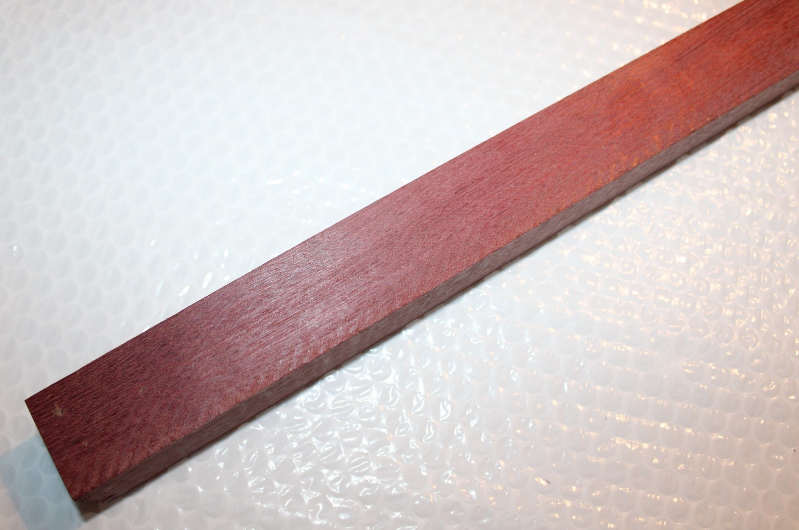 Purpleheart Wood 1 1/2″ x 1 1/2″ x 24″ Brazil 1 lb 12.3 oz. New Old Stock NOS