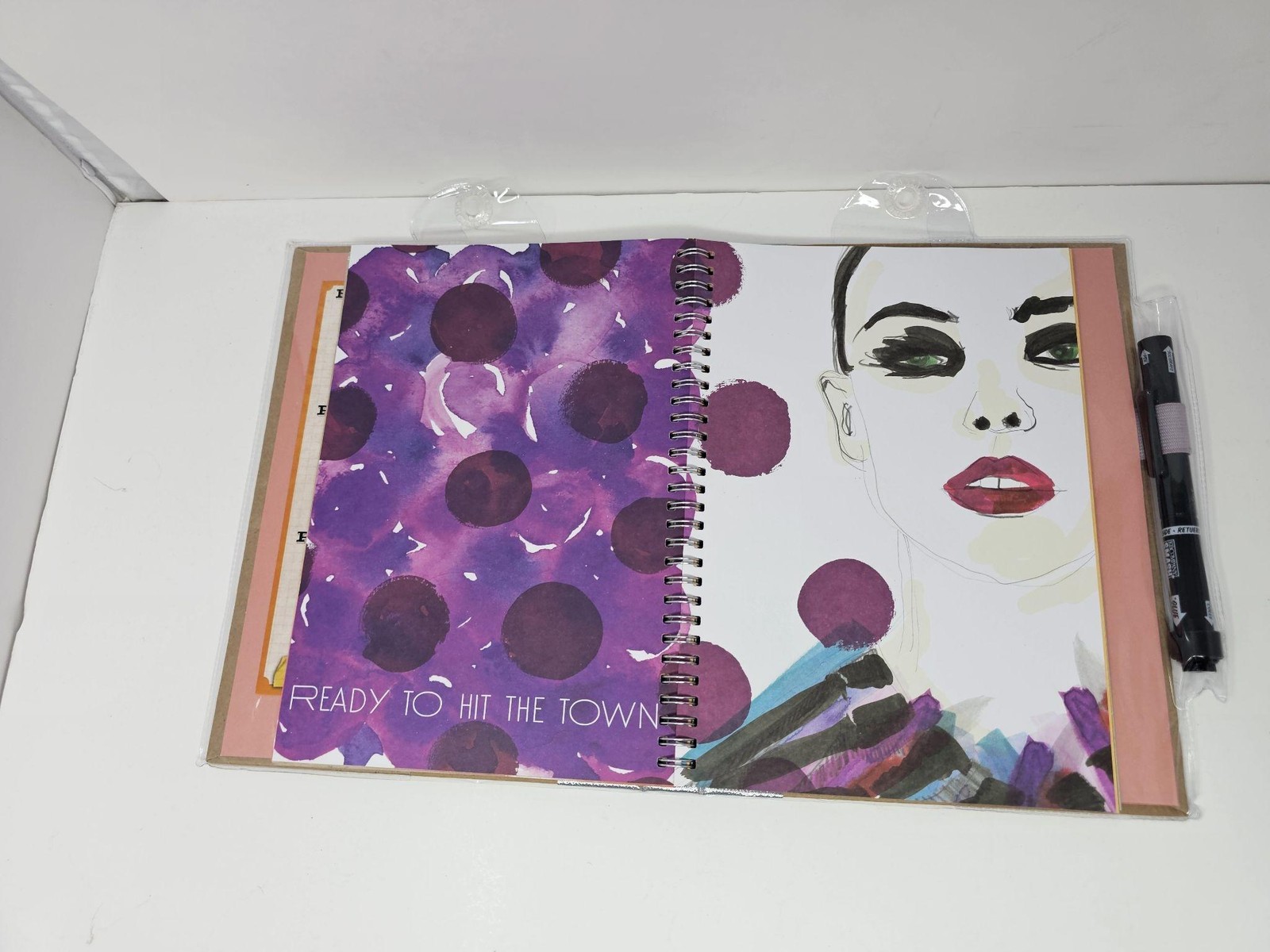 K&Company SMASH Couture Style Scrapbook W/ Pen Glue 2013 RARE Discontinued NEW
