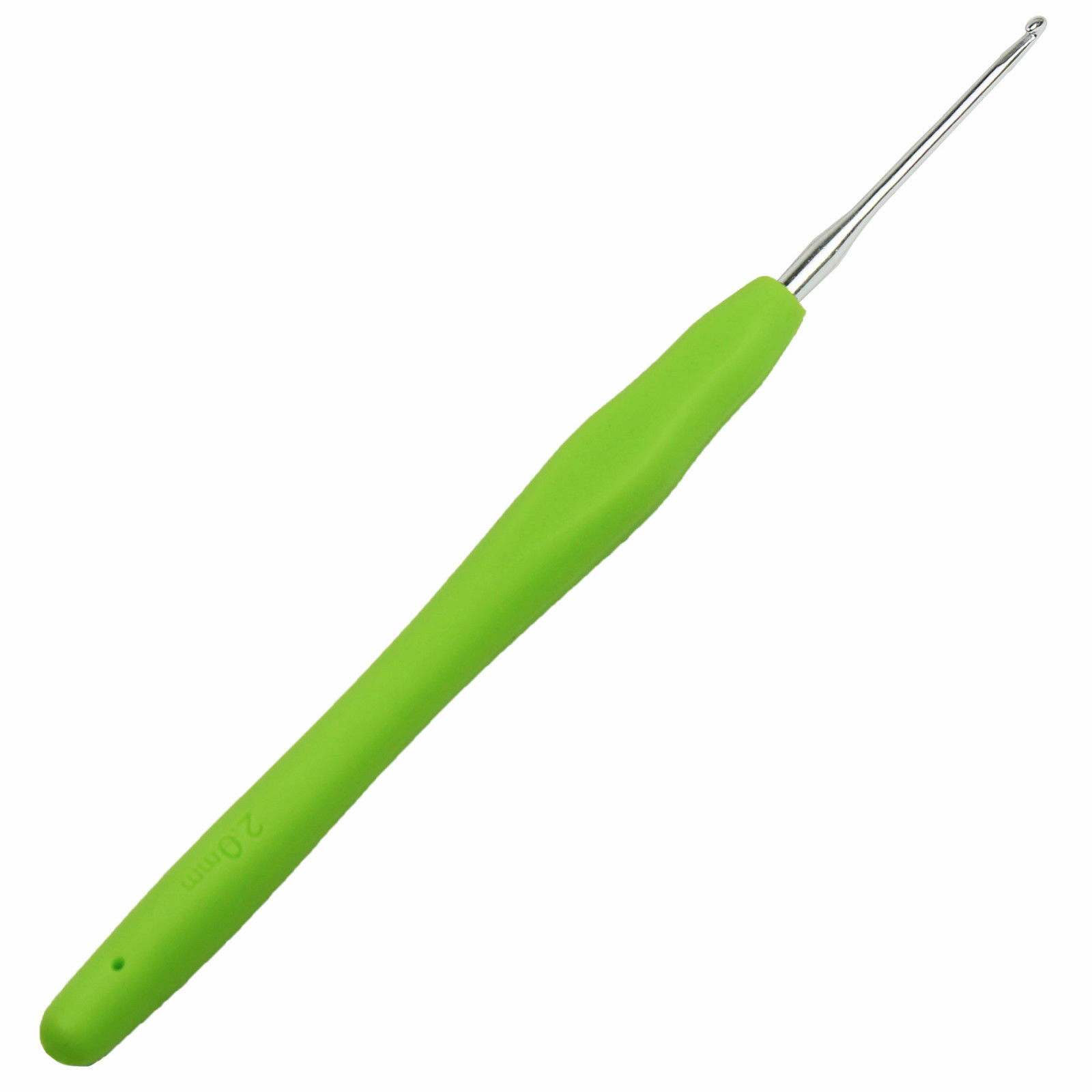 Soft Handle 12 PCS Set Crochet Hooks Needles Knit Yarn Weave Craft Aluminum