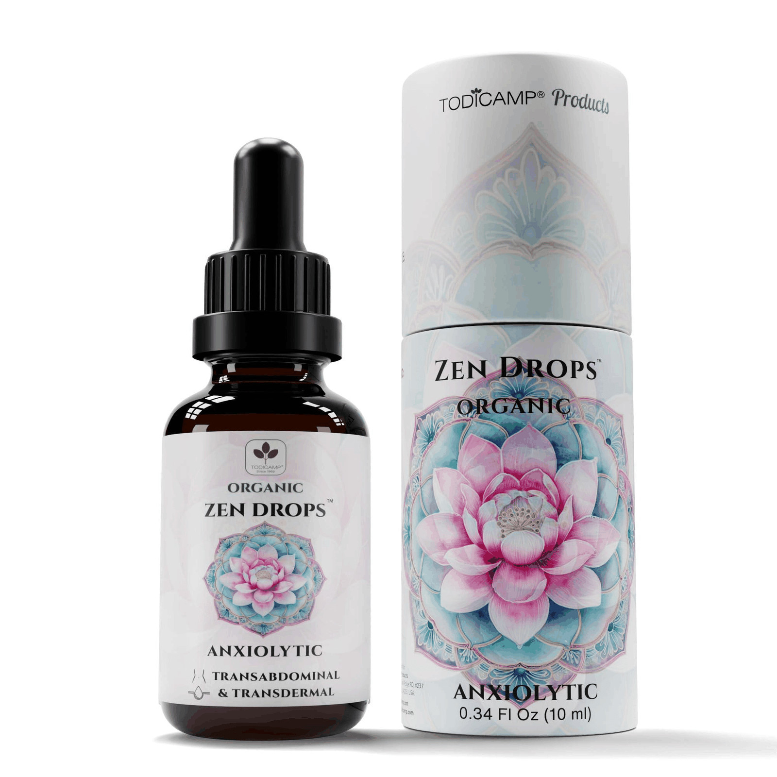 Anxiolytic Calming Essential Oil Blend for Relief & Relaxation 0.34oz Cold Press