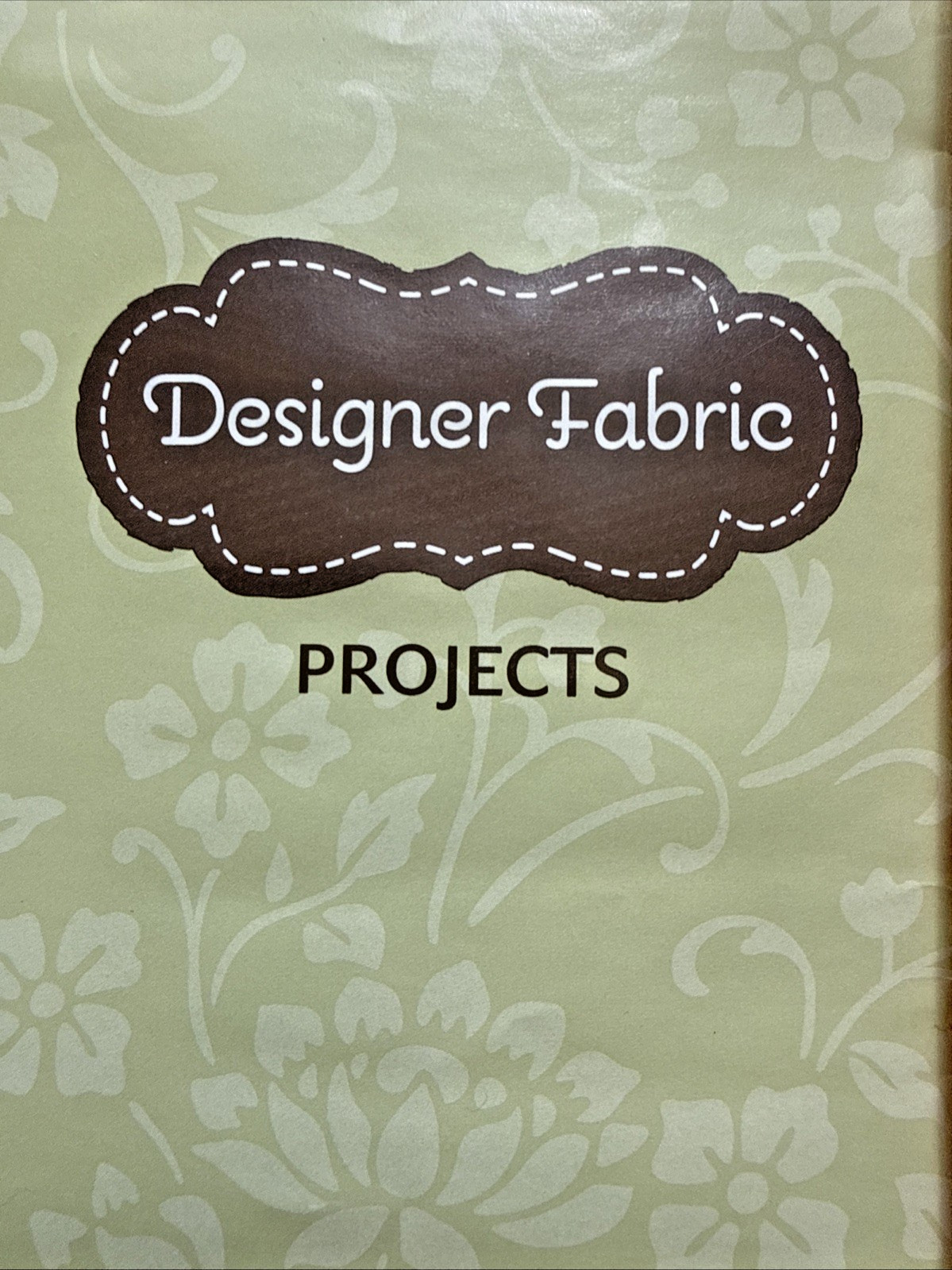 Stampin’ Up! TEA FOR TWO Designer Fabric 3 Fat Quarters 18 x 27 NEW