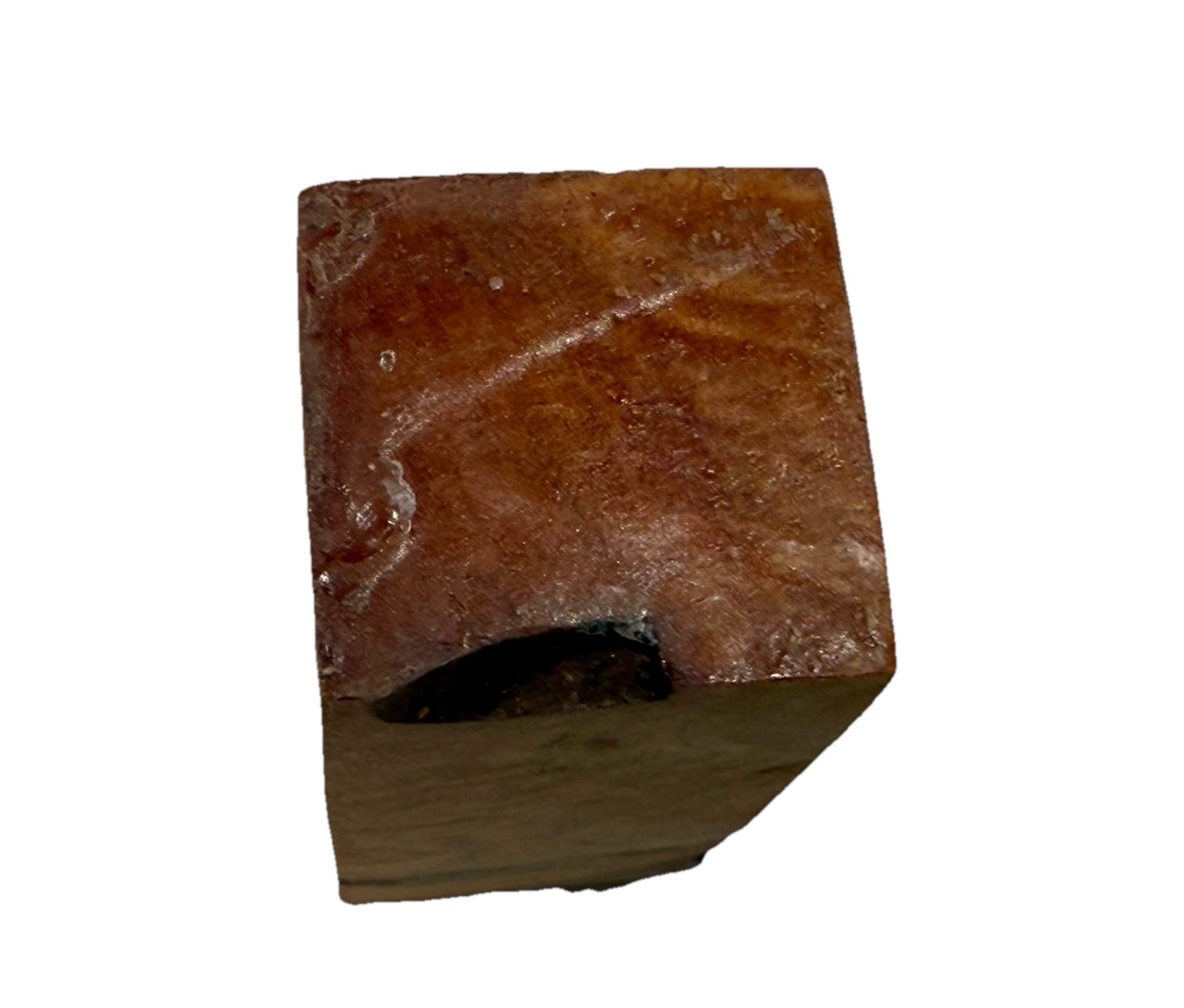 River Red Gum Burl turning blank 1-7/16″ x 1-7/16″ x 3″ (c48) See Description