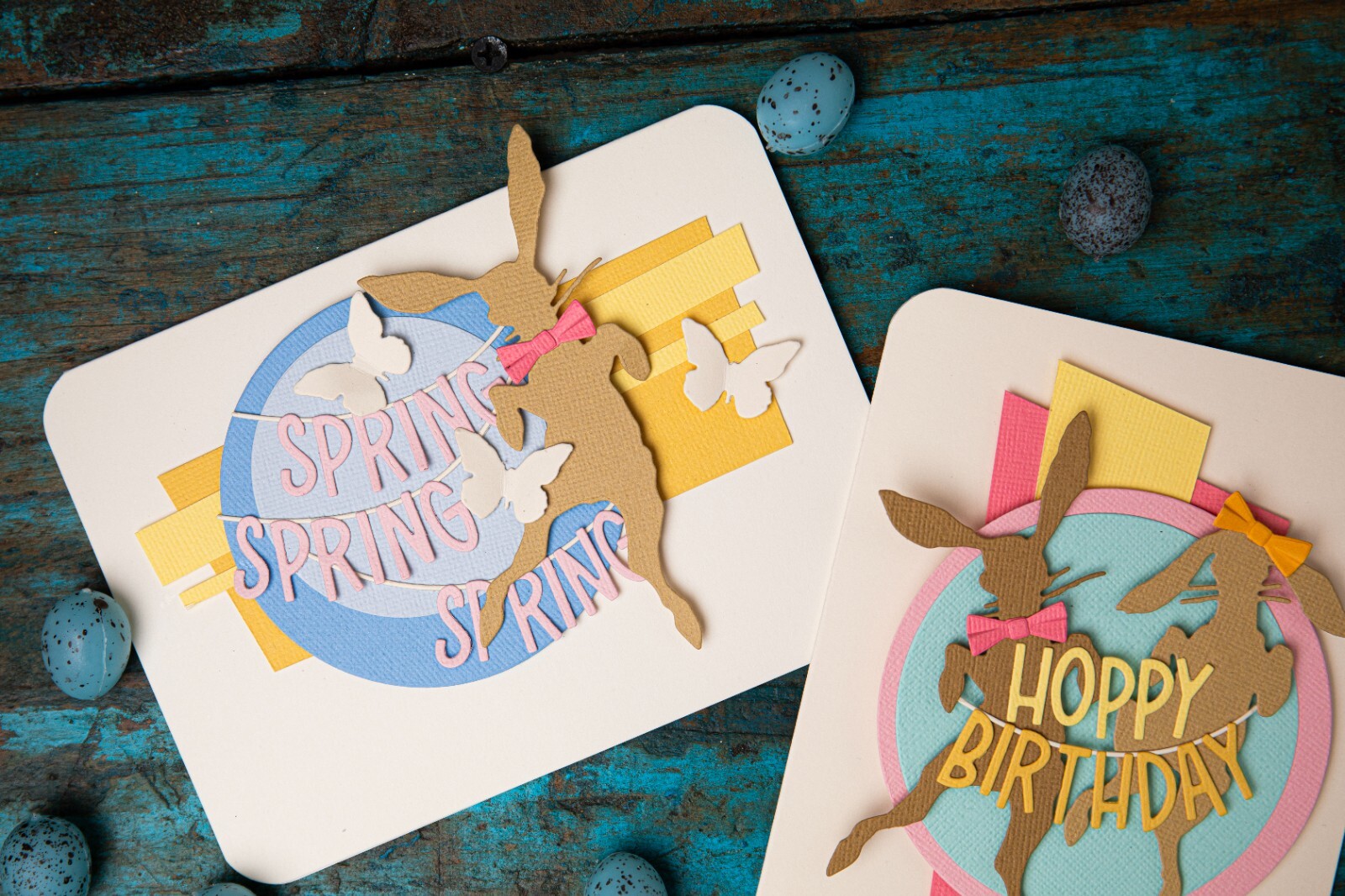 Tim Holtz Vault “HIPPITY HOP” Bunnies Sizzix Thinlits Cutting Dies Spring 2024