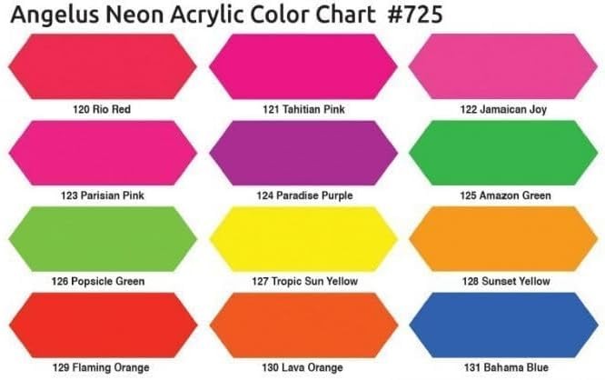 Neon4 Oz Leather Paint Tahitian Pink