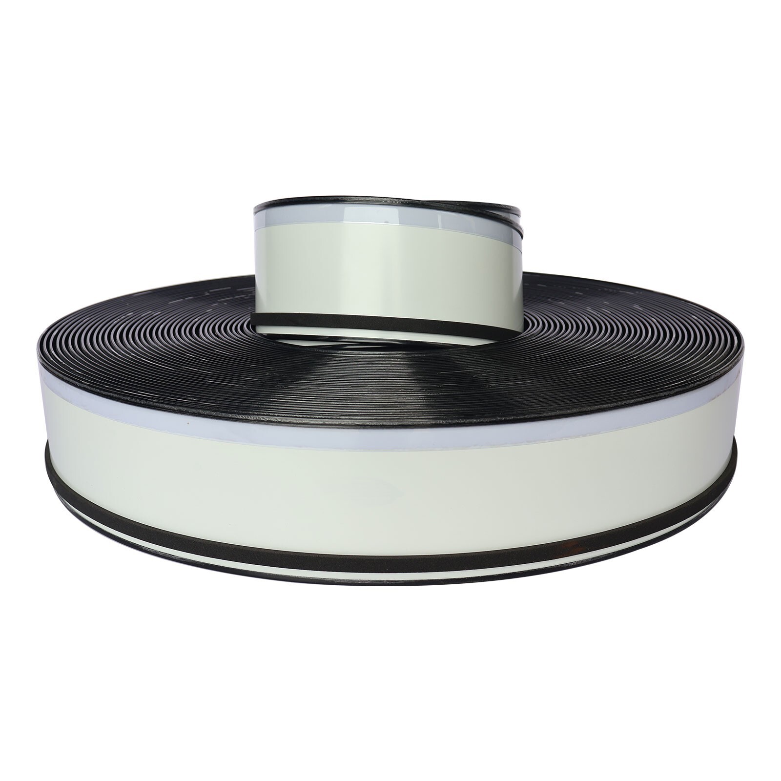 US Stock QOMOLANGMA 4.3″ x 164ft Aluminum Trim Cap with PC & Foam (Channelume)
