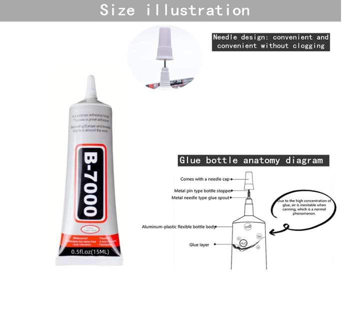 B-7000 Adhesive Multi-Function Glues,Super Glue Suitable for Phone Screen Repair