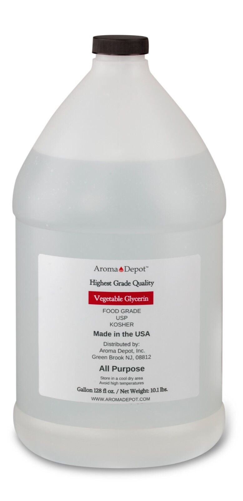 1 Gallon Vegetable Glycerin Non GMO 99.9% USP Kosher Pure VG Food Grade USP