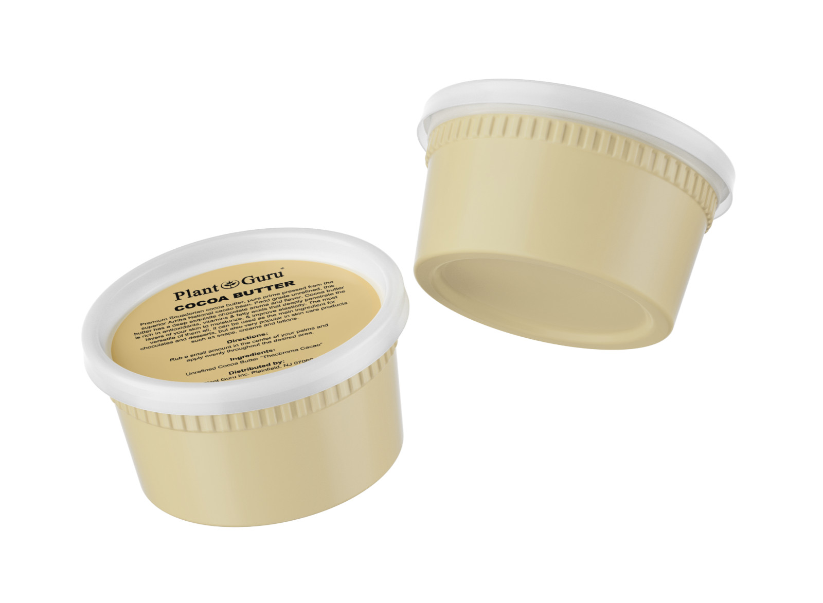 Raw Cocoa Butter 100% Pure Natural Unrefined Organic FOOD GRADE Cacao Beans