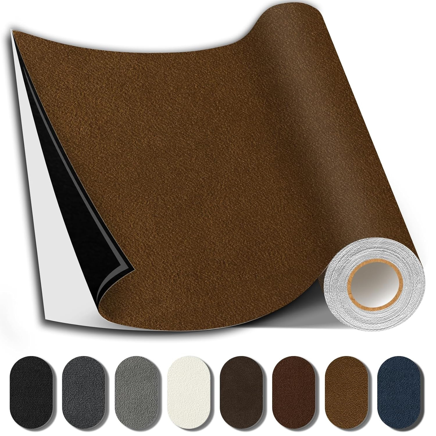 Suede Repair Patch, Large Fabric Repair Tape, Self-Adhesive Patches for Furnitur