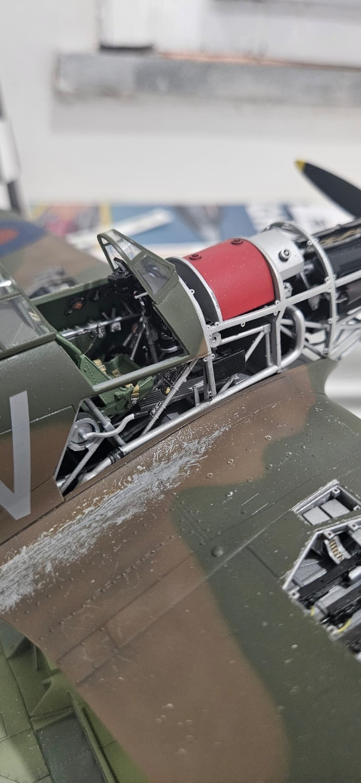 KIT ACESSORIOS Hawker Hurricane 3D printed, 1:32 and 1:48 Scale.
