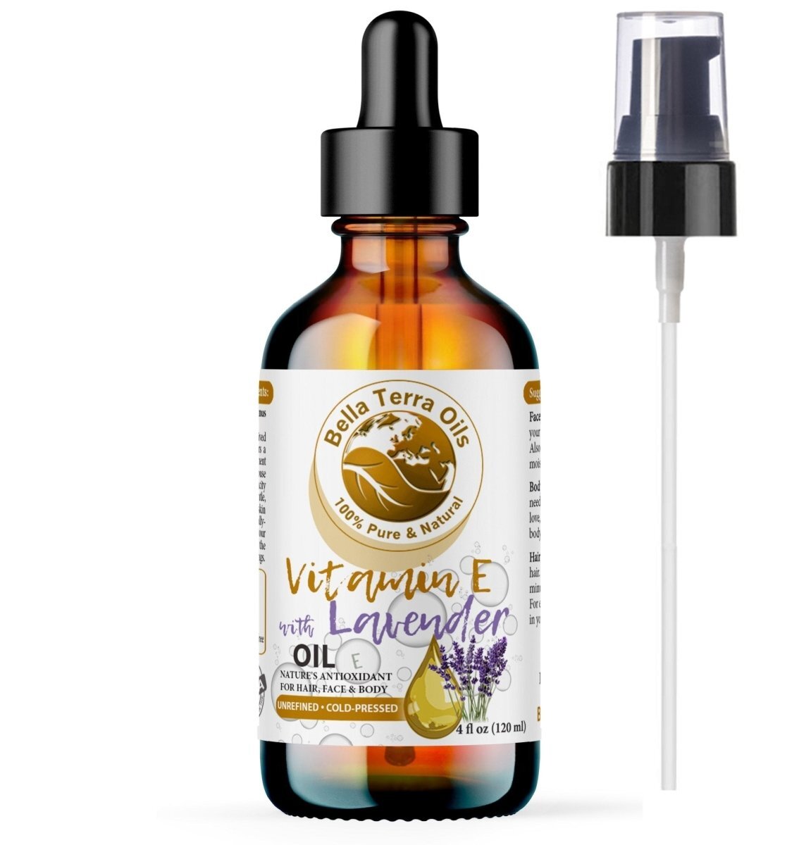 Vitamin E & Lavender Fusion: Nourishing Blend for Skin and Aromatherapy