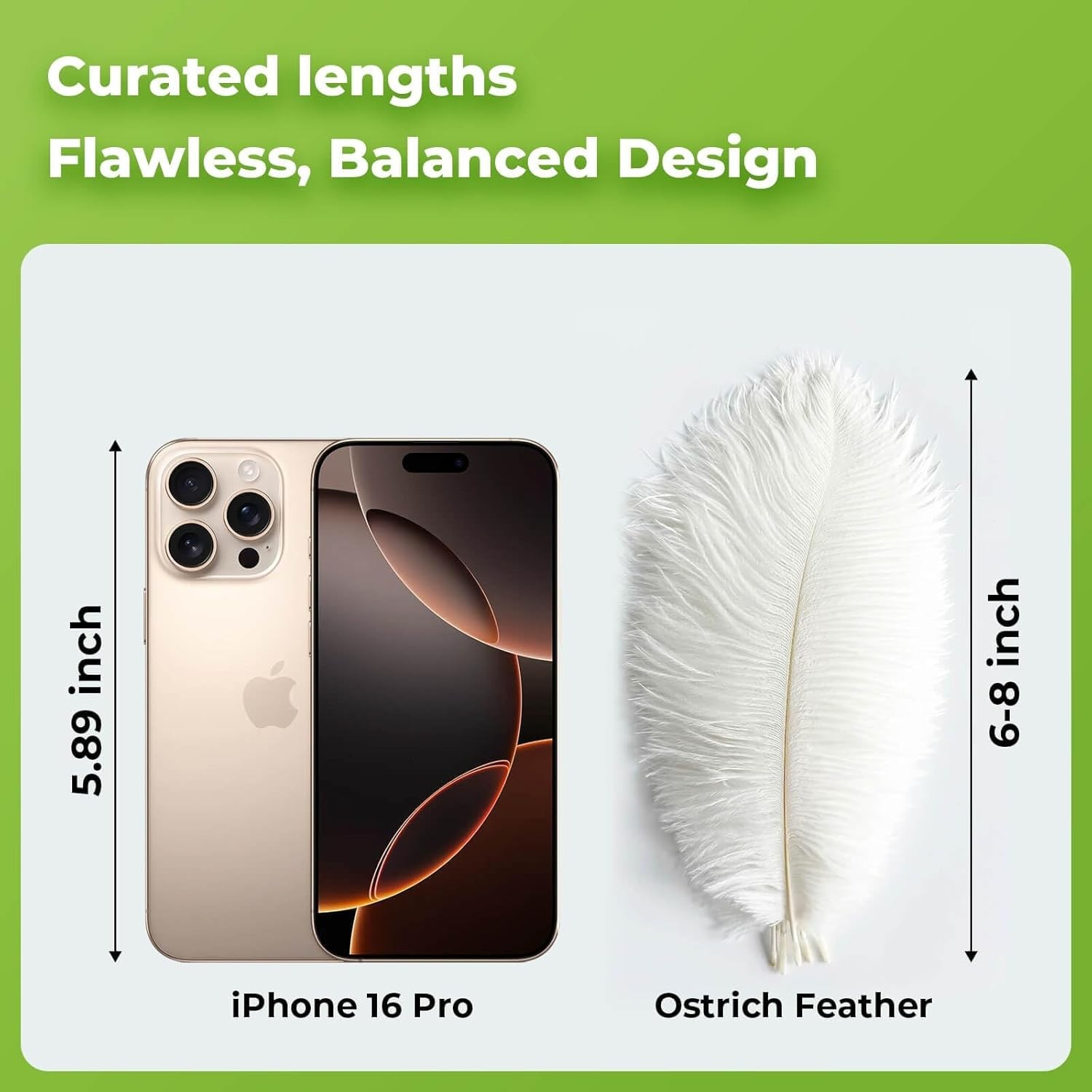 Bulk 20 Pcs Natural Cruelty-Free White Ostrich Feathers for Wedding Centerpieces