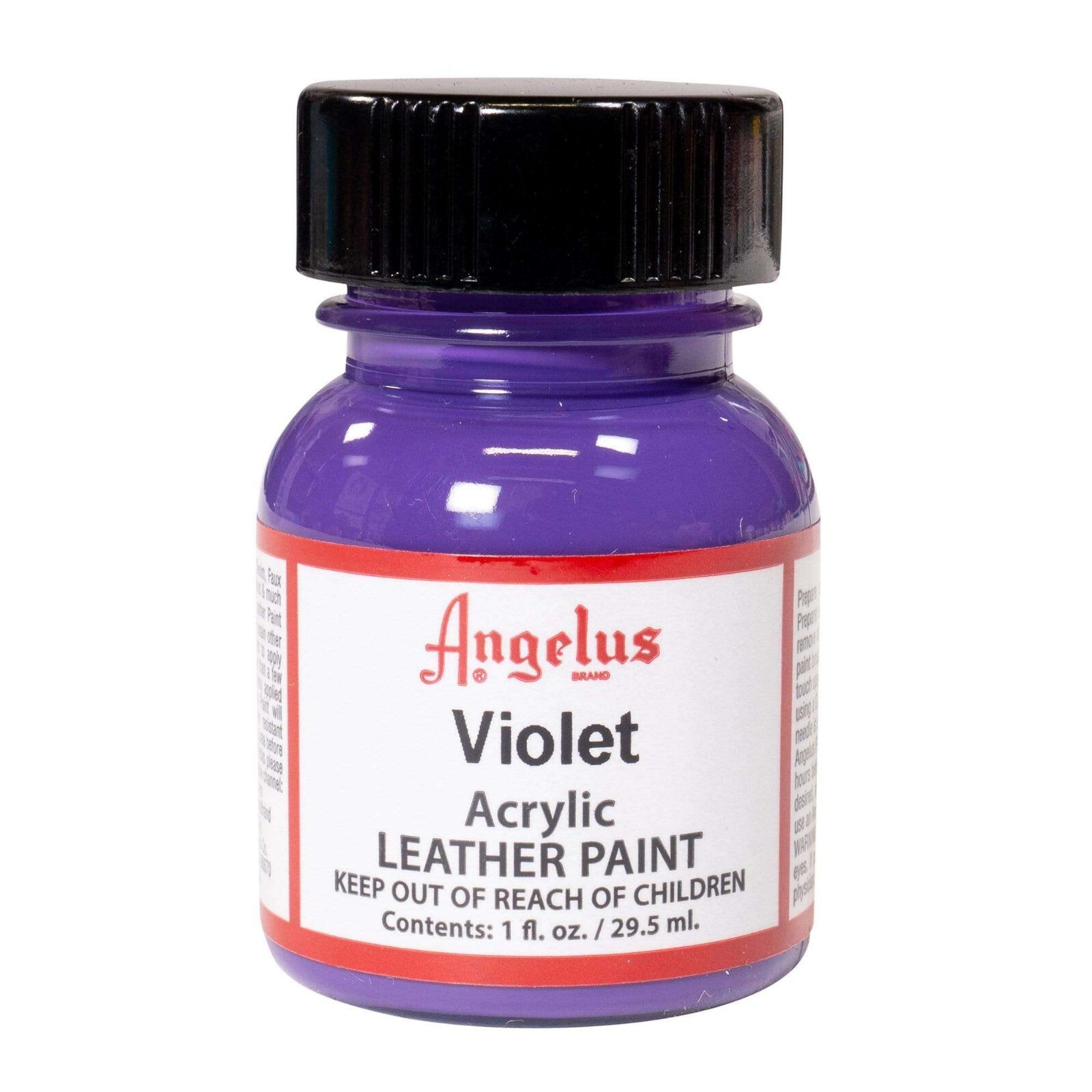 Angelus Brand Acrylic Leather & Vinyl Waterproof Paint 1oz 61 Available Colors