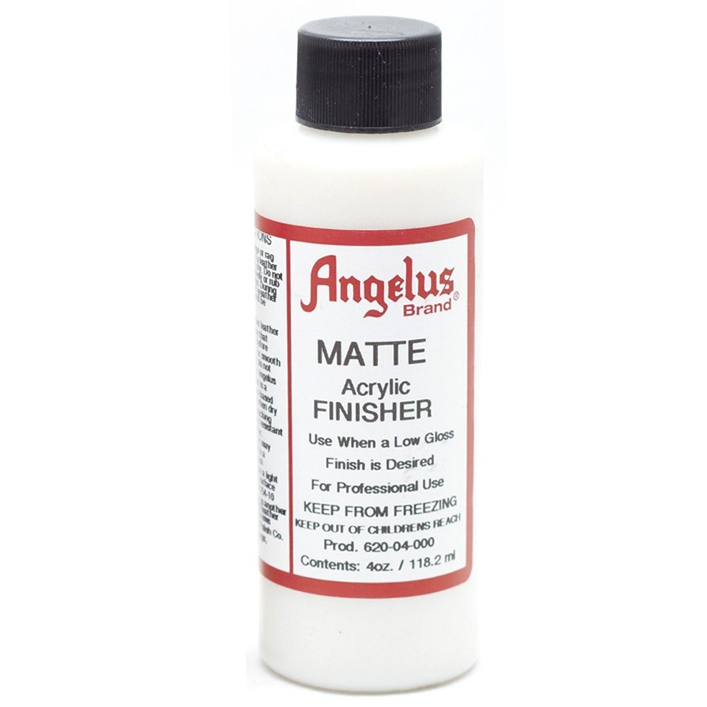 18AS Angelus Leather Articles Shiny Glossy Acrylic Finisher 5 Types 4Oz