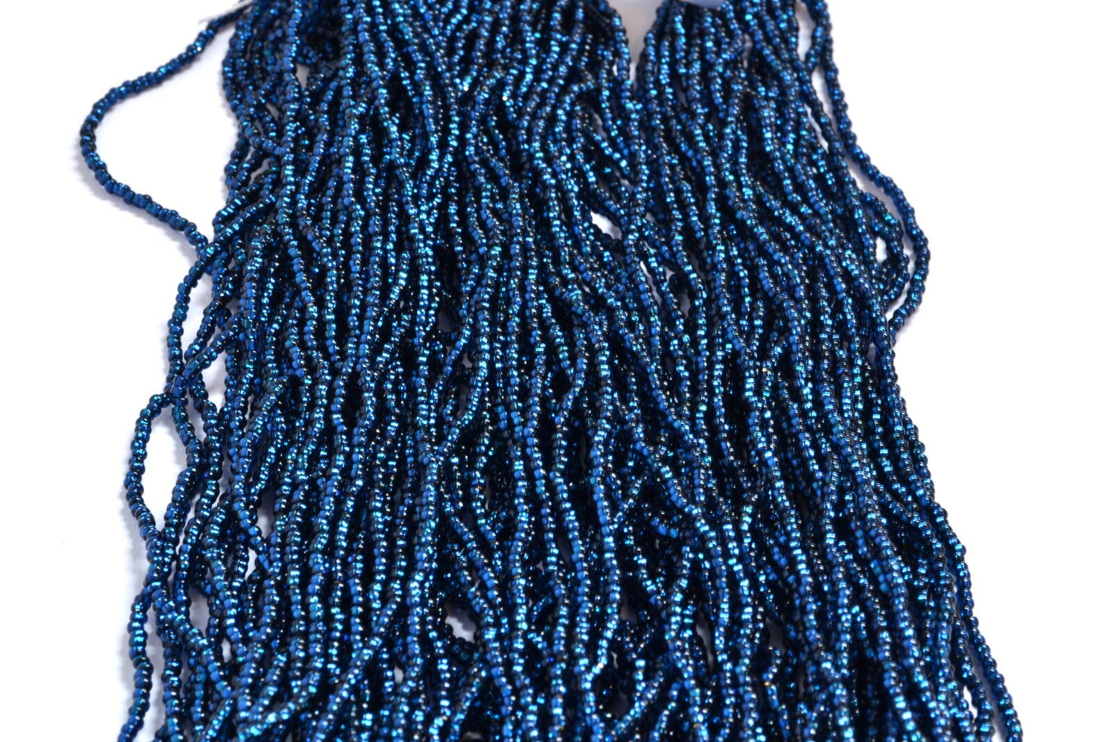 Montana Blue SL PRECIOSA® rocailles glass 11/0 seed beads, 1 Hank/12 strands