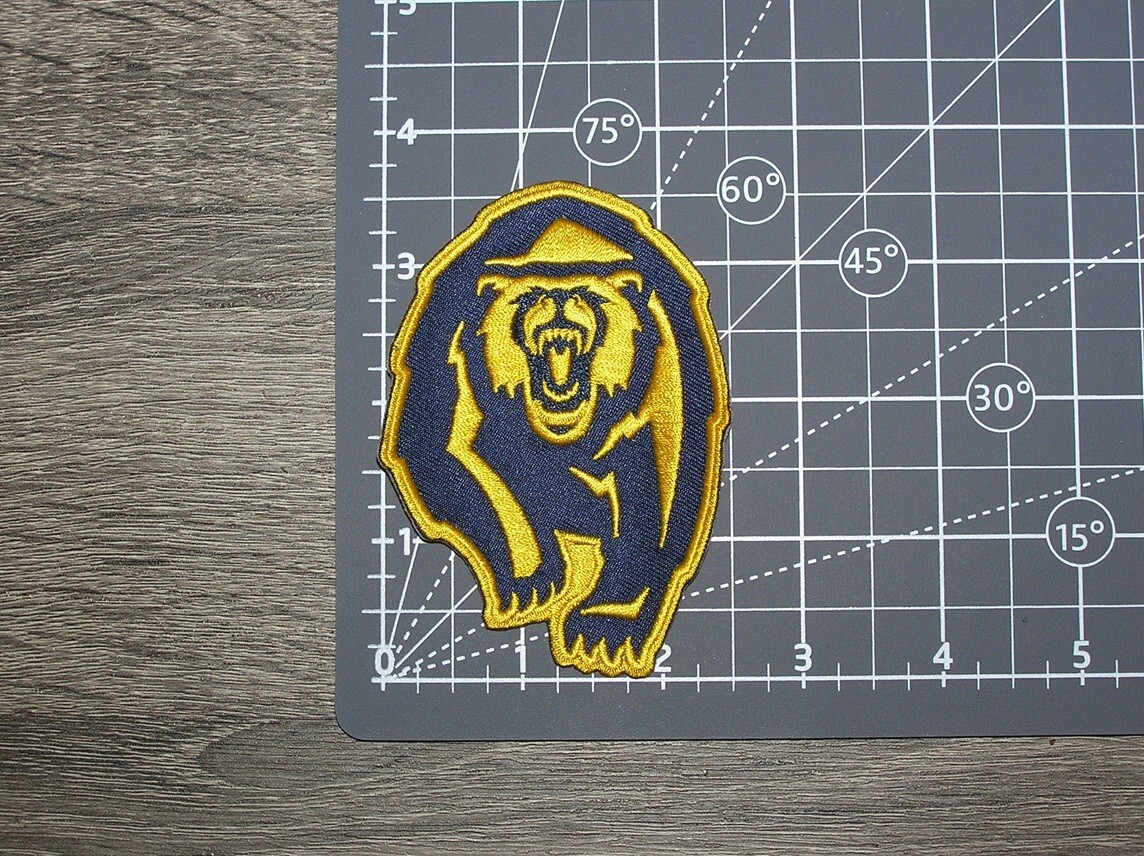 California CAL Golden Bears University Embroidered Iron On Patch 2.5″ x 3.5″