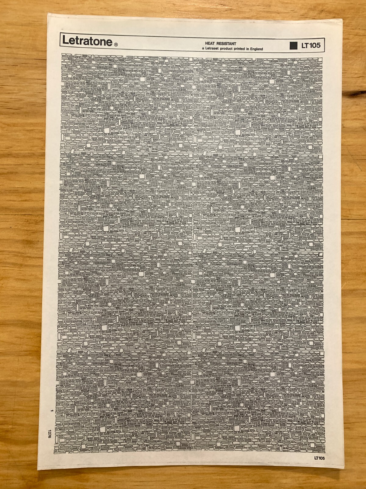 NEW [Old Stock] Letratone Vintage Graphic Design Full Sheets!! BUY 4 Get 1 FREE