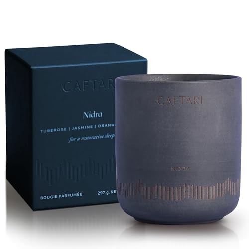 Luxury Aromatherapy Candle | Jasmine, Tuberose & Neroli Scented | 60 Charcoal