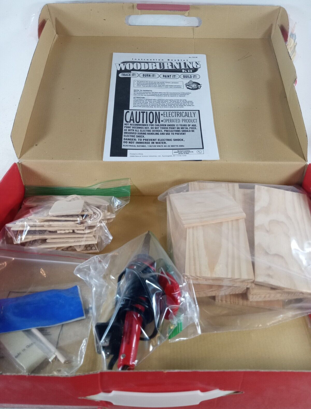 Wood Burning Kit by Natural Science Industries Ages 13+