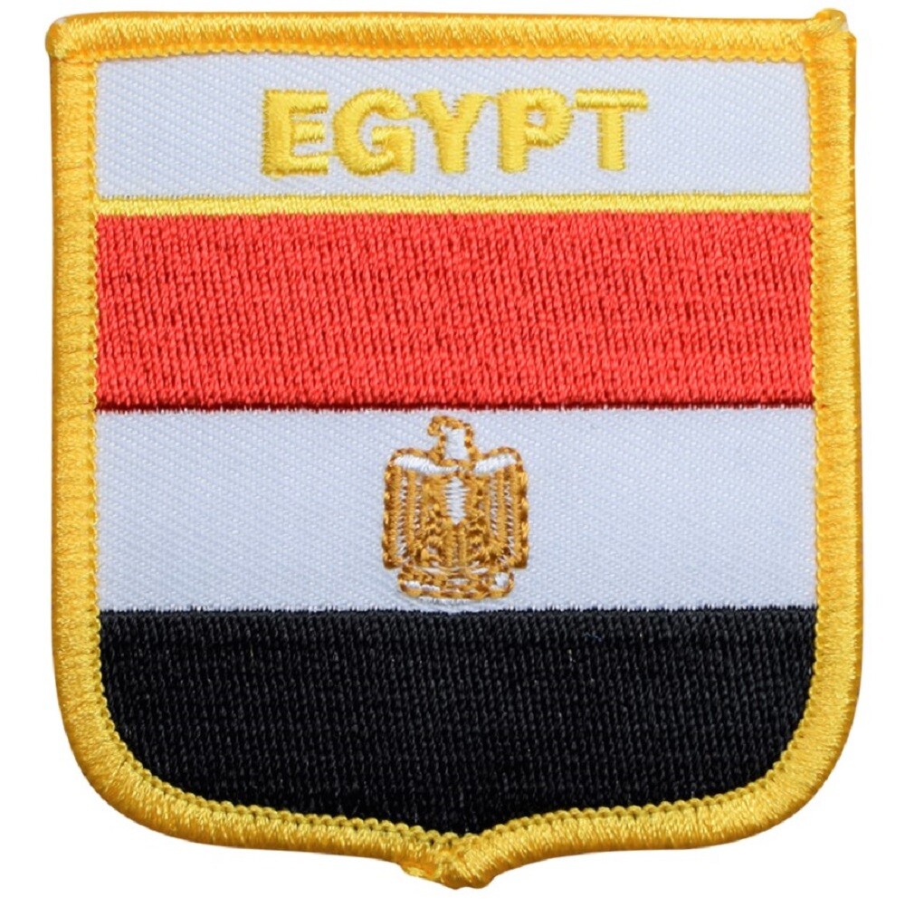 Egypt Patch – Sinai Peninsula, Red Sea, Mediterranean Sea 2.75″ (Iron on)