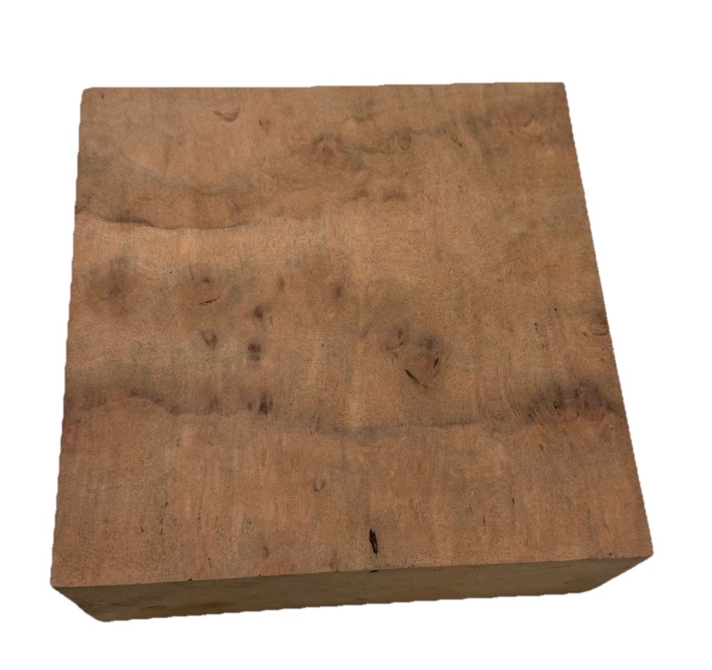 Camphor burl Wood Bowl turning blank 6-7/8” x 6-7/8” x 2-3/4” (z43) air-dried