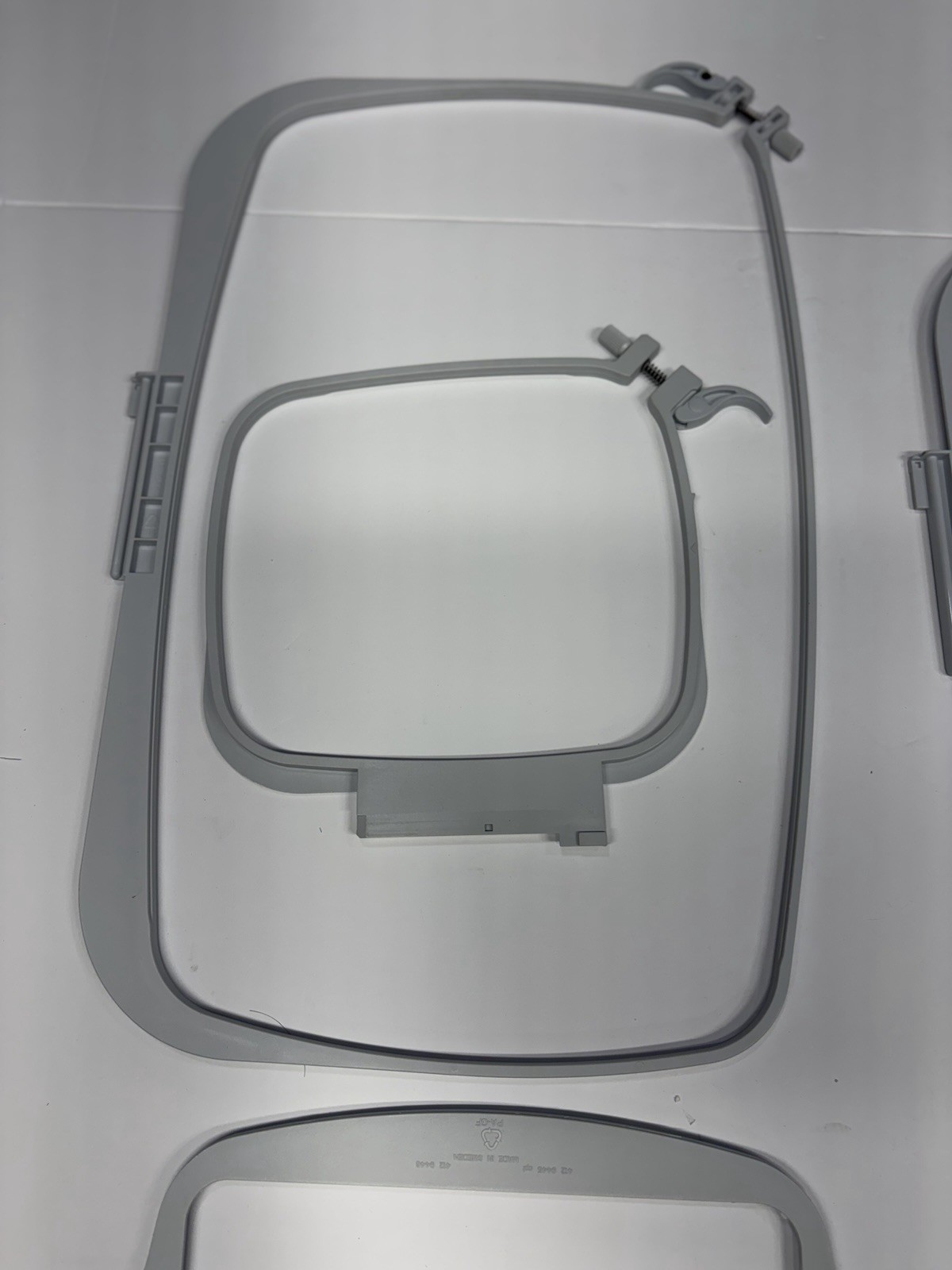 Husqvarna Viking VSMAB BE 17 Embroidery Arm Unit Case 3 Hoops Diamond Series