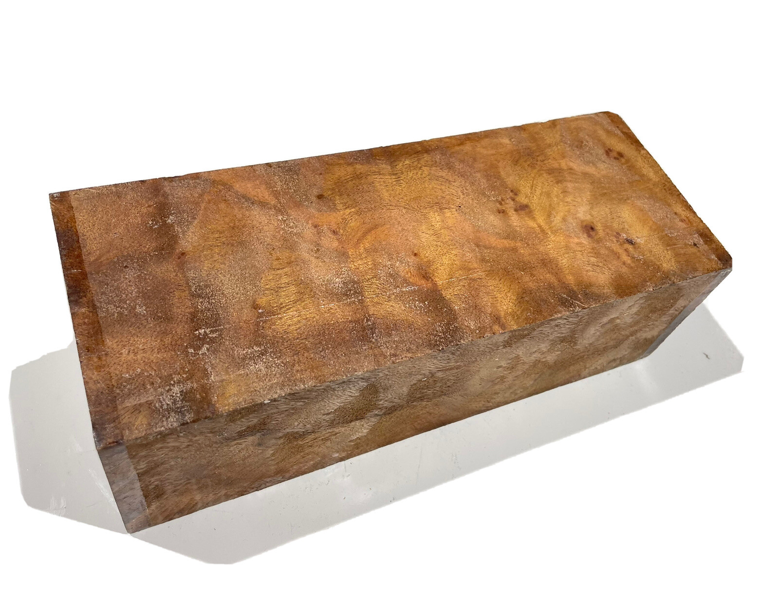Camphor burl wood block 2-7/8″ x 3-1/2″ x 9-1/8″ (q64) Dried Burl Turning Blank