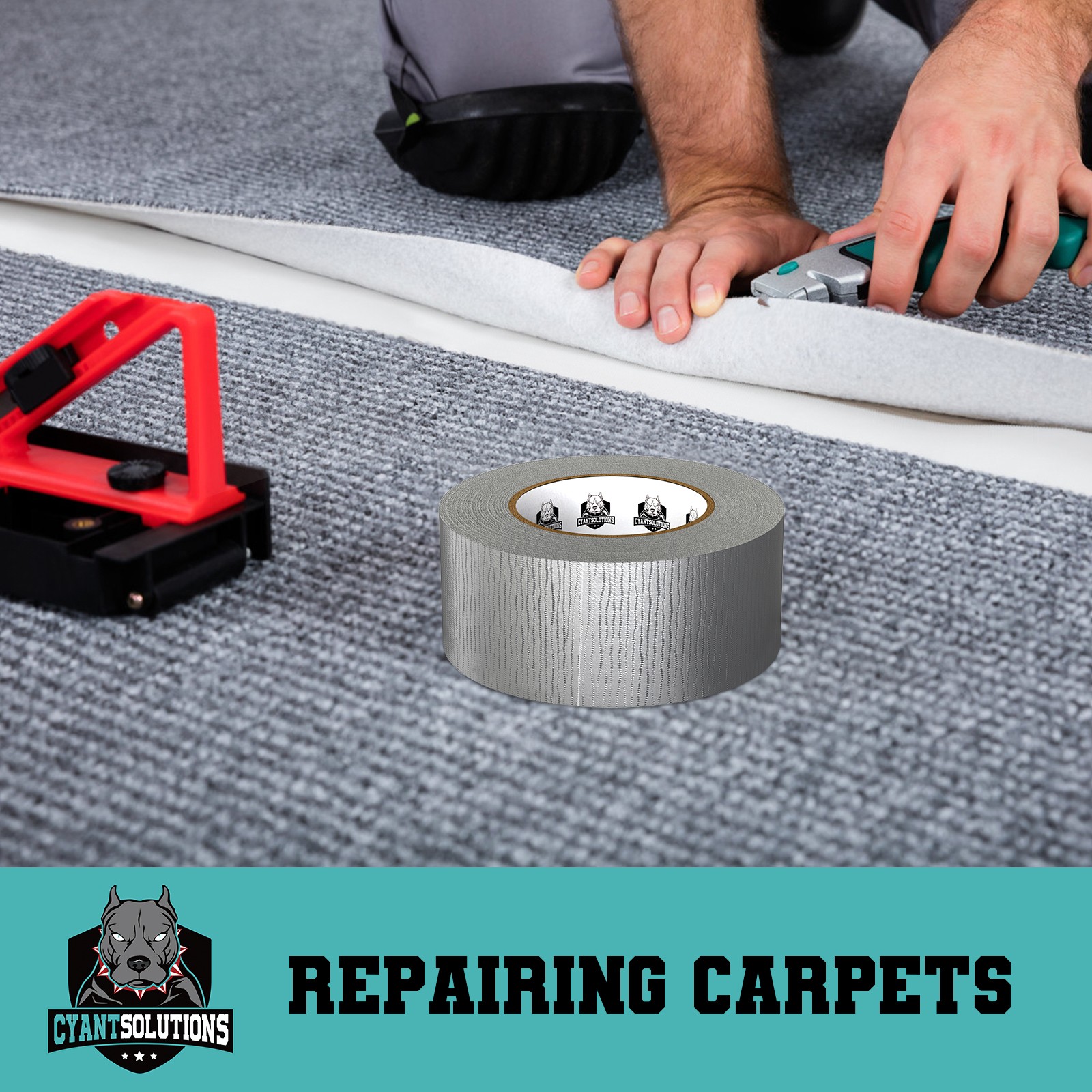 Heavy Duty Duct Tapes, Daily Use Duct Tapes for both Indoor and Outdoor Repairs