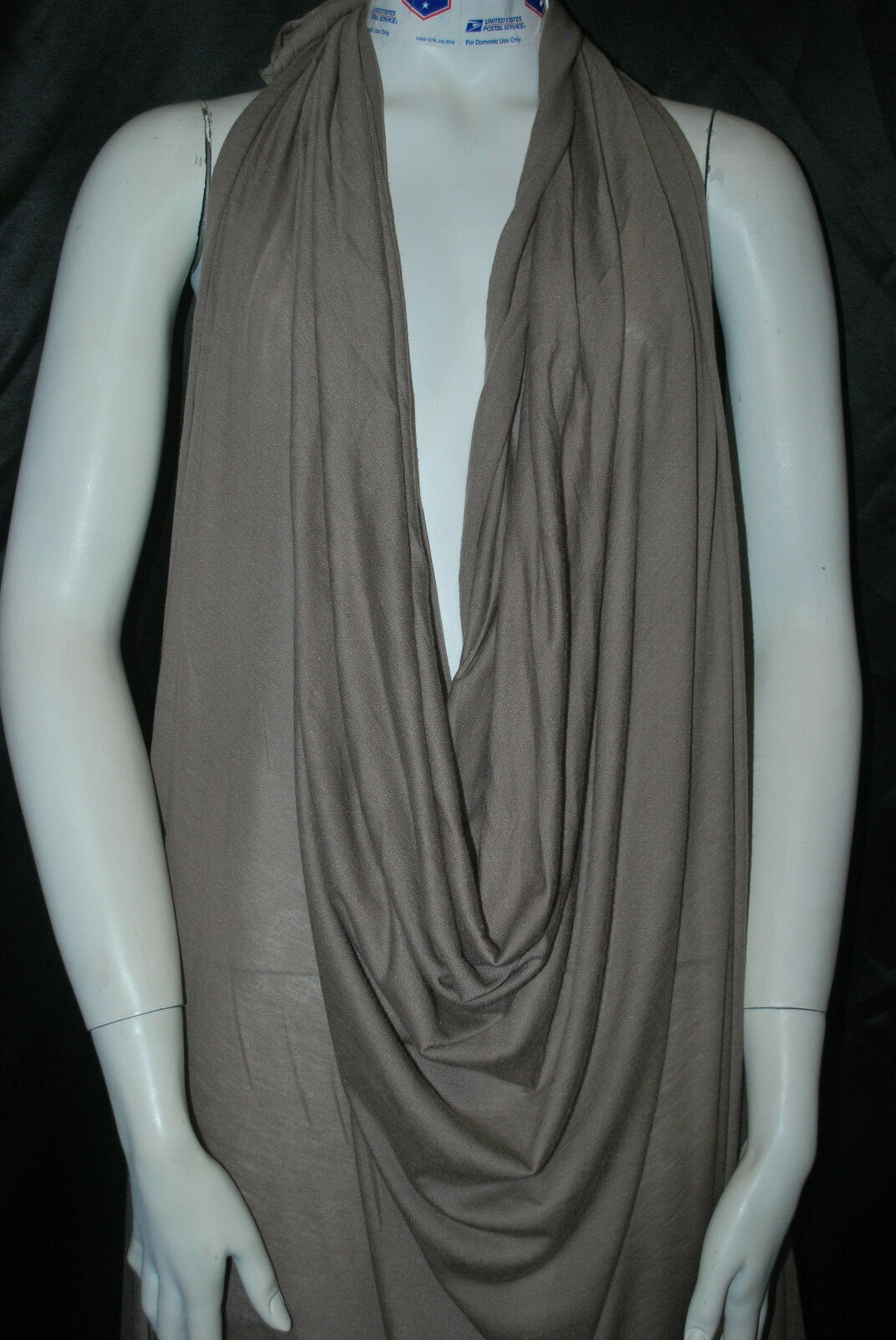 Modal Silk Sheer Knit Jersey Ultralight Eco-Friendly Mocca Brown by the yard