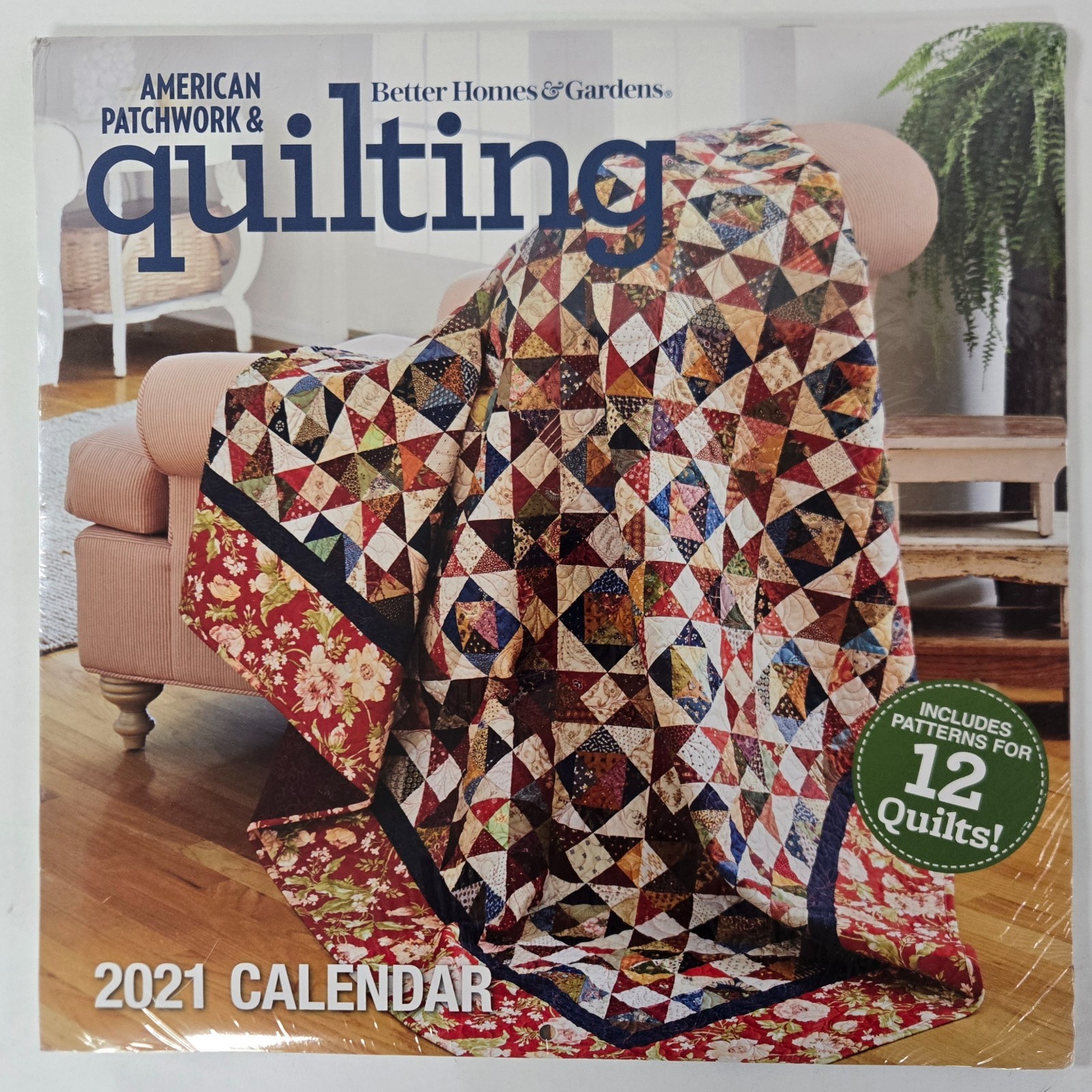8 SEALED American Patchwork Quilting Calendars 2008-2021 BH&G ~ 12 Patterns Each