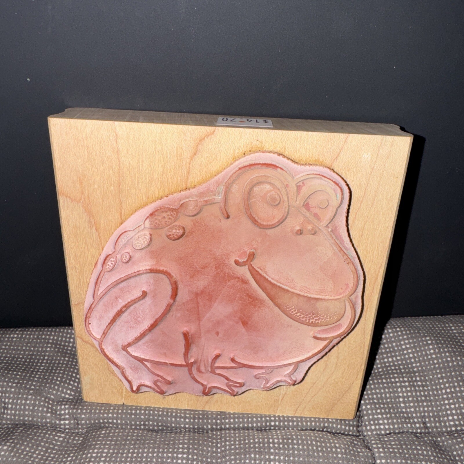 Frog Rubber Stamp Museum of Modern Rubber M740 Vintage 1998 – NEW Never Used